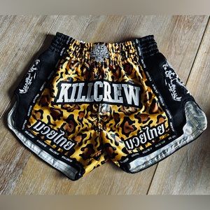 Kill crew muy thai fight shorts